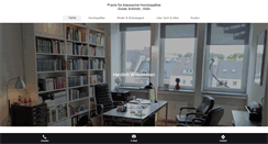 Desktop Screenshot of homoeopathie-koeln.de